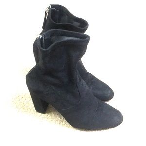 Steve Madden Velvet Sock Booty